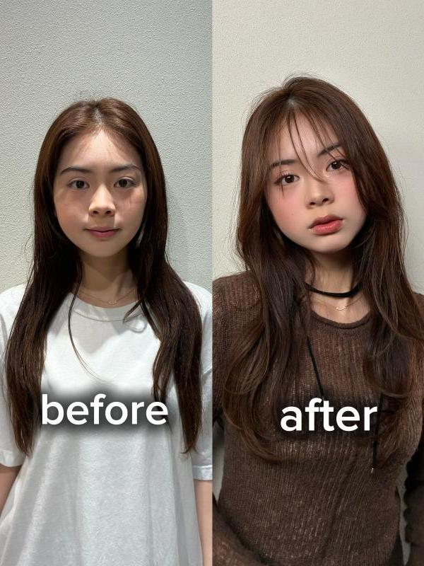 のヘアカタログ画像