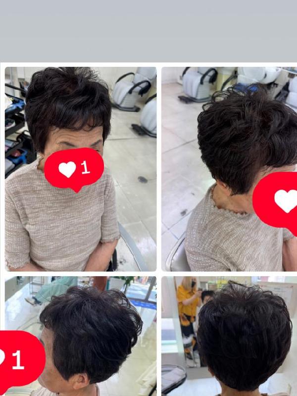 のヘアカタログ画像