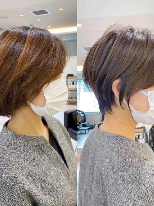 のヘアカタログ画像