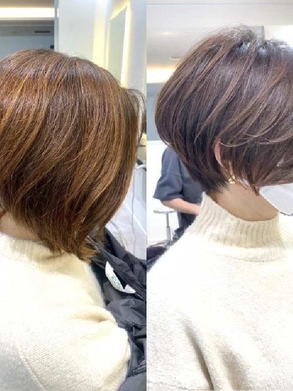 のヘアカタログ画像