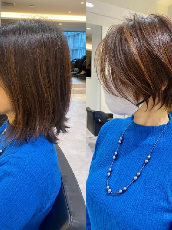 のヘアカタログ画像