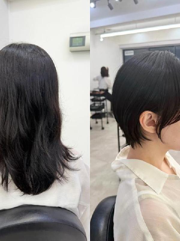 のヘアカタログ画像