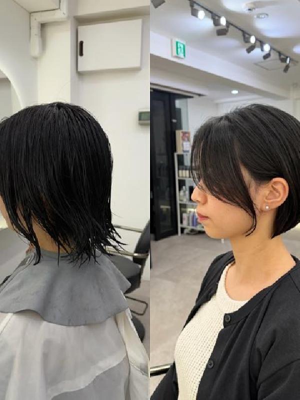 のヘアカタログ画像